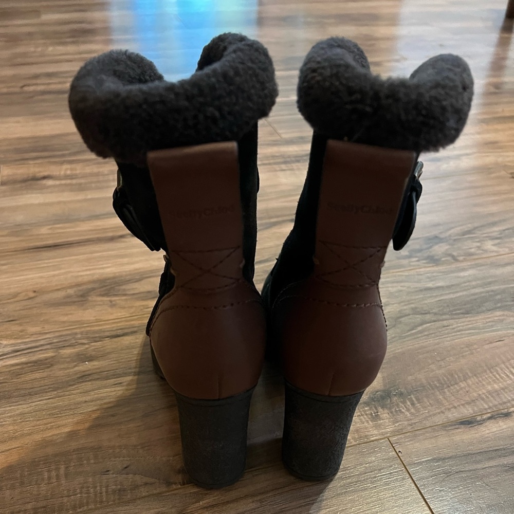 See by Cloe Sheerling Lined Sued Boots Size 7 - Picture 4 of 4